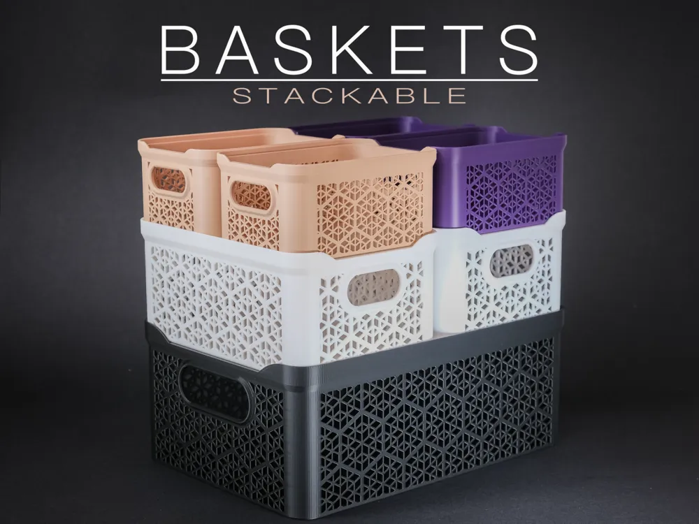 Baskets Stackable